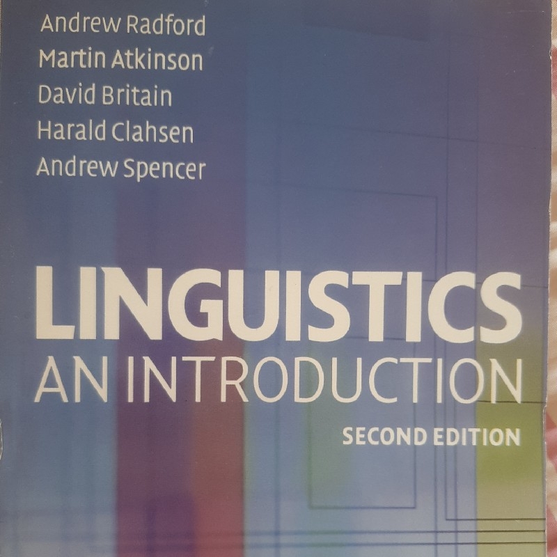 linguistics an introduction