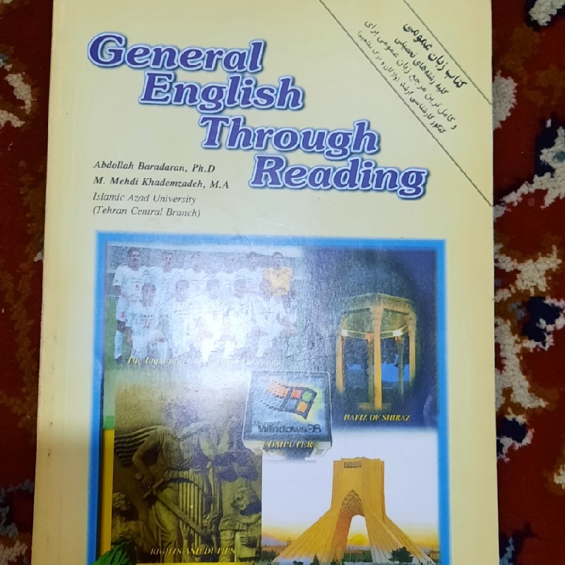 کتاب General English through reading