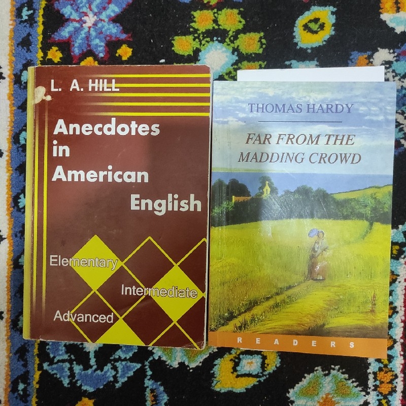 کتاب آموزشی زبان anecdotes in American English