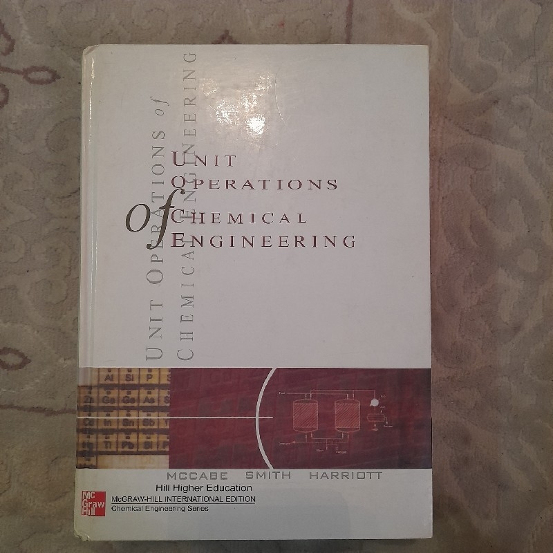 کتاب اورجینال عملیات واحد در مهندسی شیمی